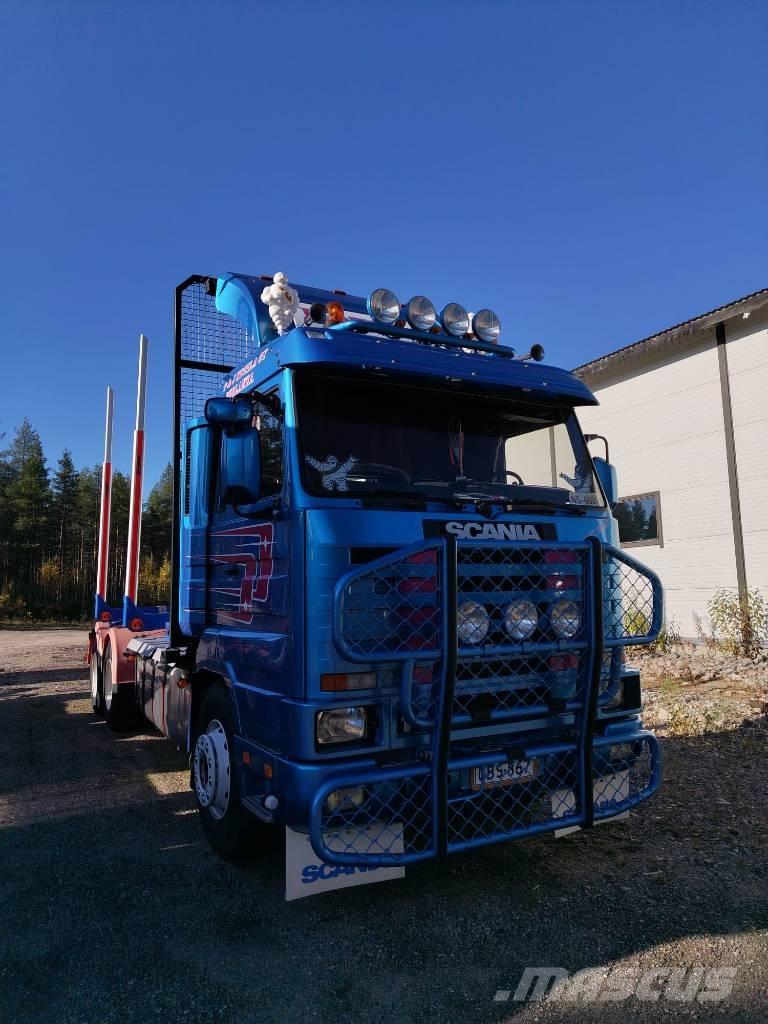 Scania R 143 450 Camion trasporto legname
