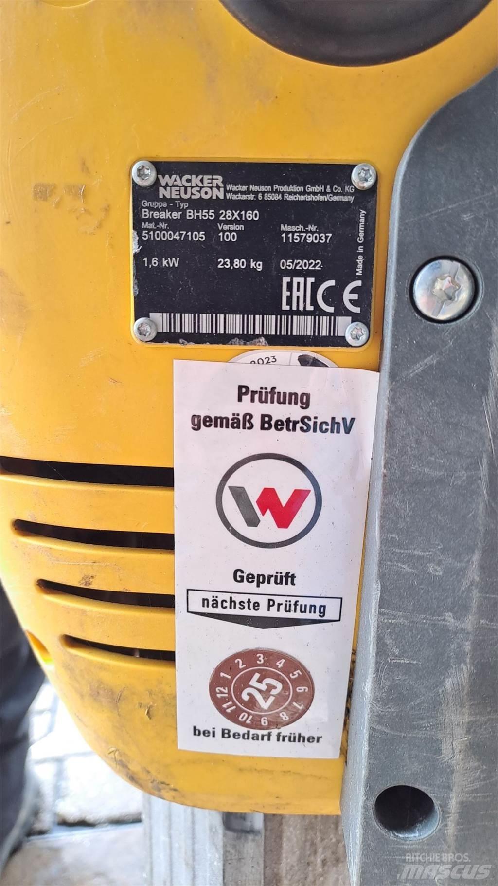 Wacker Neuson BH55 Vibrocostipatore verticale