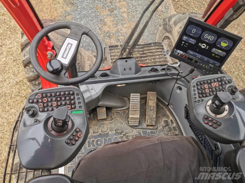 Komatsu 931 XC Abbattitrici, Disboscatrici