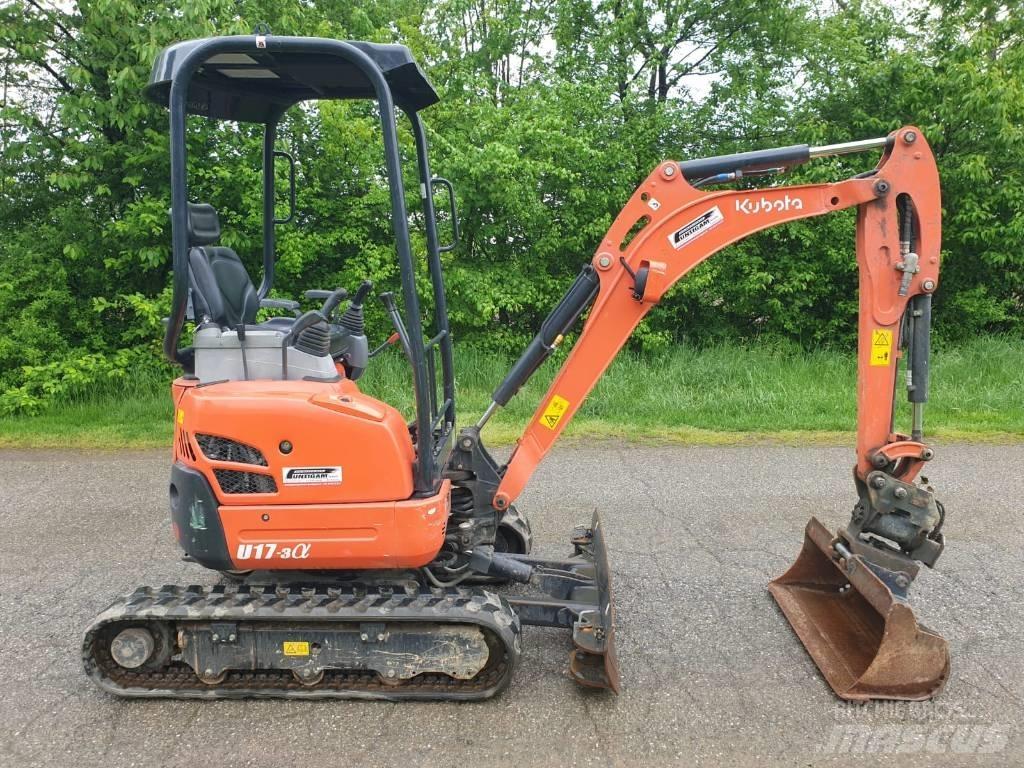 Kubota U 17-3a Miniescavatori