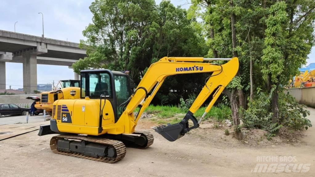 Komatsu pc56 Escavatori cingolati