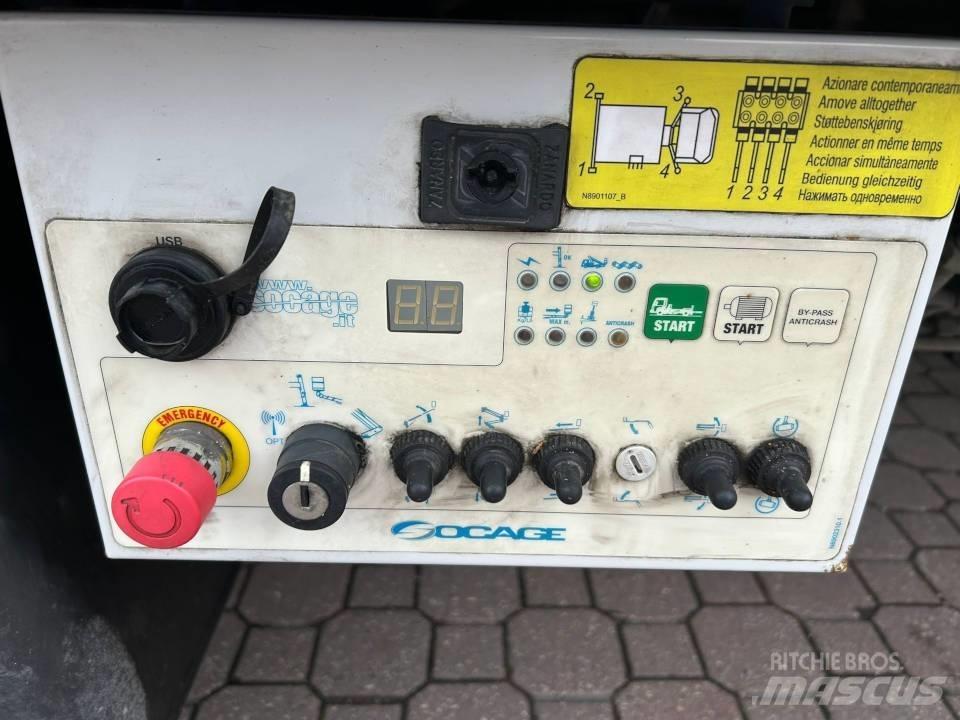 Socage 20D Piattaforme autocarrate