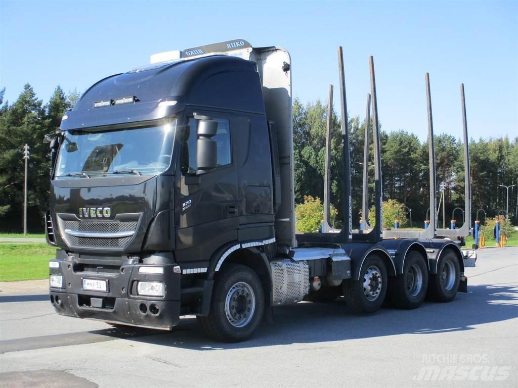 Iveco S-WAY Camion trasporto legname