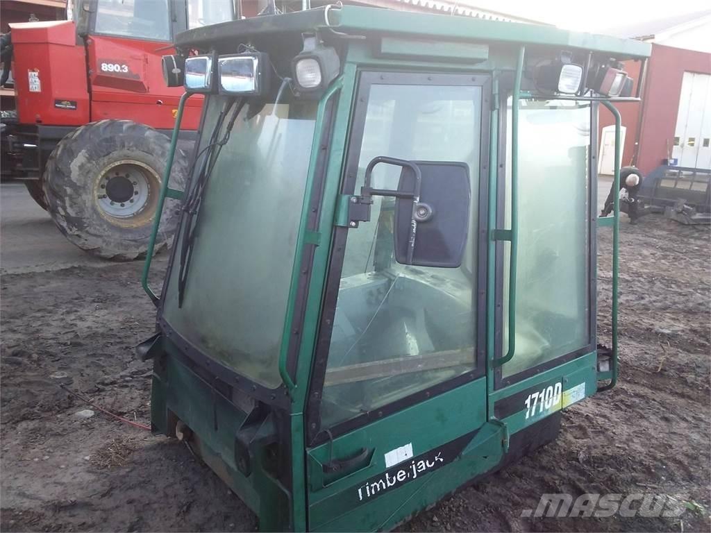 Timberjack 1710d Cabine e interni
