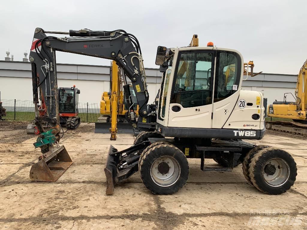 Terex TW 85 Escavatori gommati