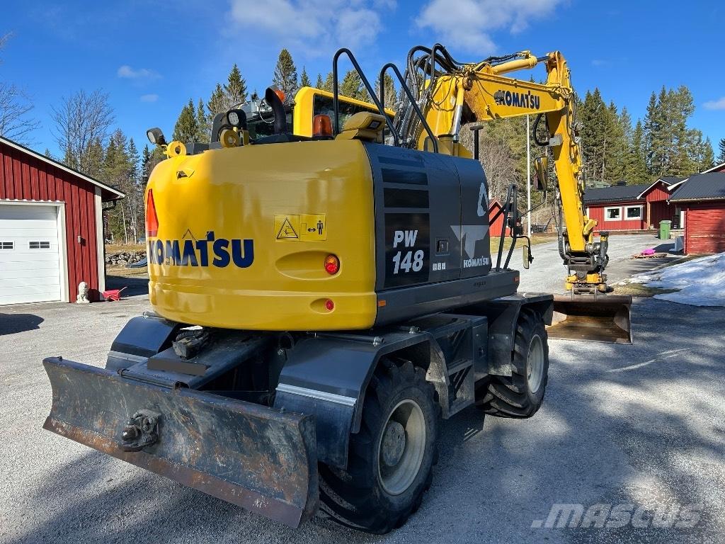Komatsu PW 148-10 Escavatori gommati