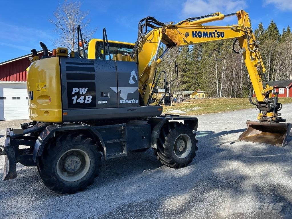 Komatsu PW 148-10 Escavatori gommati