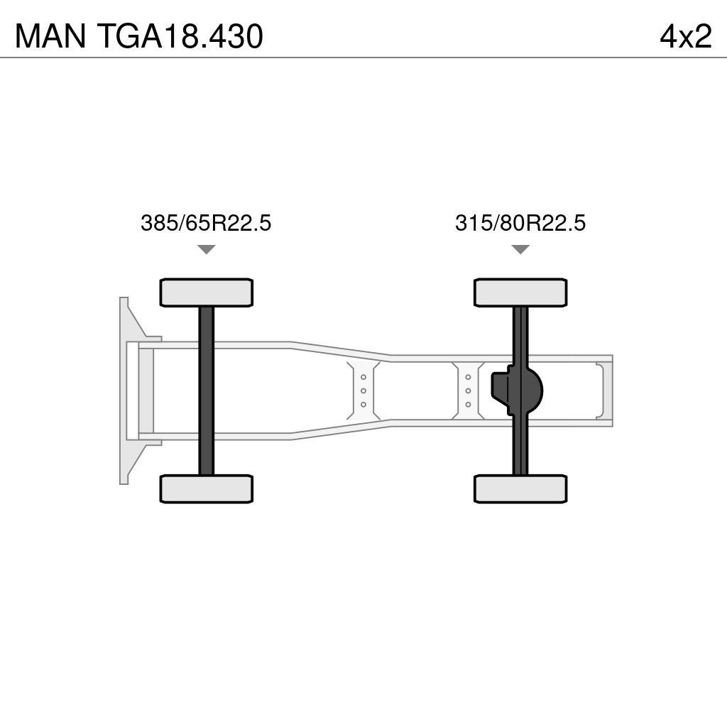 MAN TGA18.430 Motrici e Trattori Stradali
