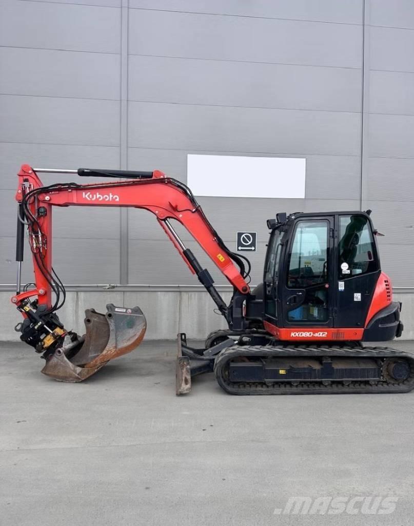 Kubota KX 080-4@2 Escavatori medi 7t - 12t