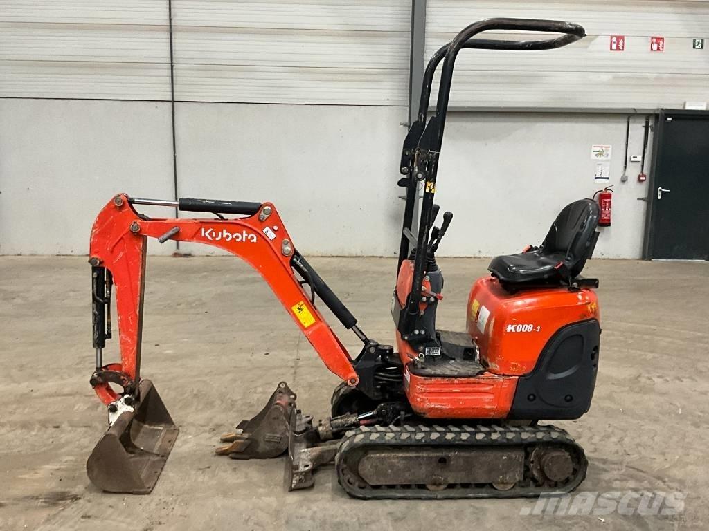 Kubota K 008-3 Miniescavatori