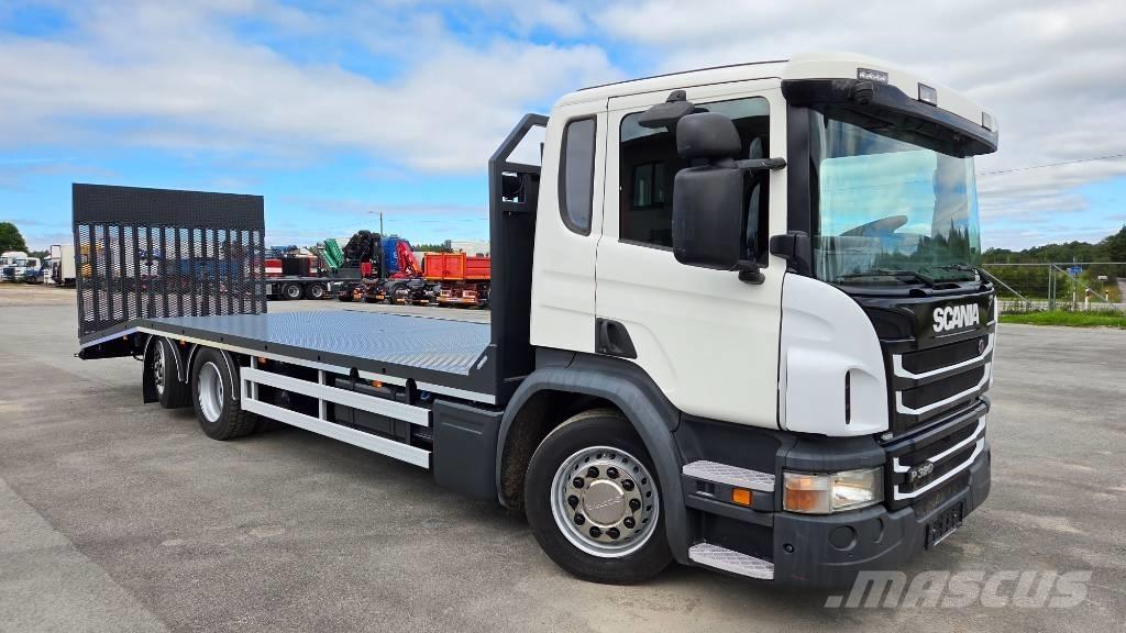 Scania P320 6X2*4 Autocarro pianale / argano