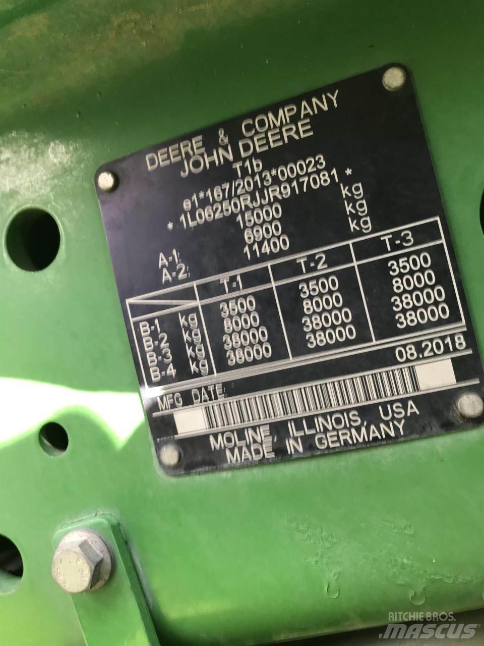 John Deere 6250R Trattori