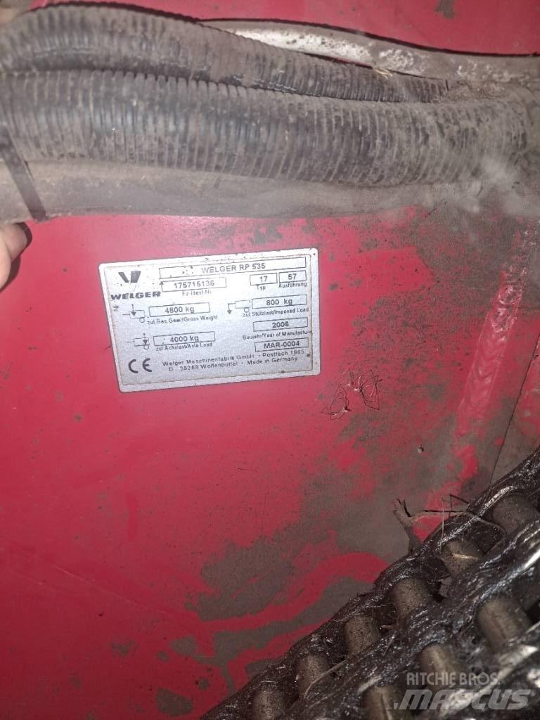 Welger RP535 Rotopresse