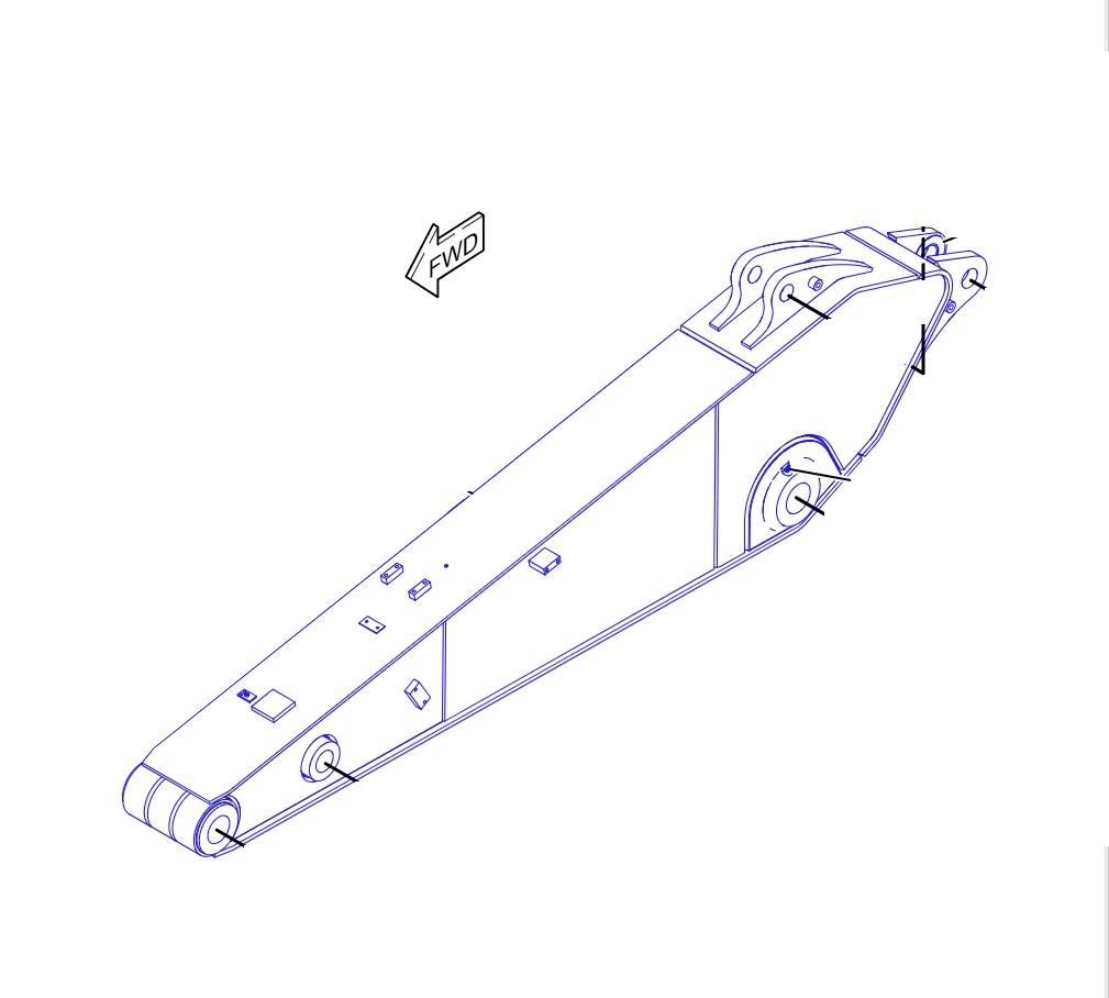 CAT 329 D Bracci e avambracci