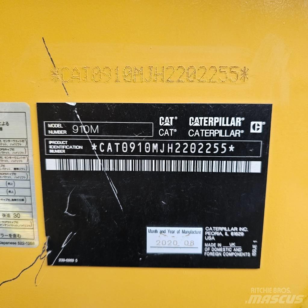 CAT 910M Pale gommate