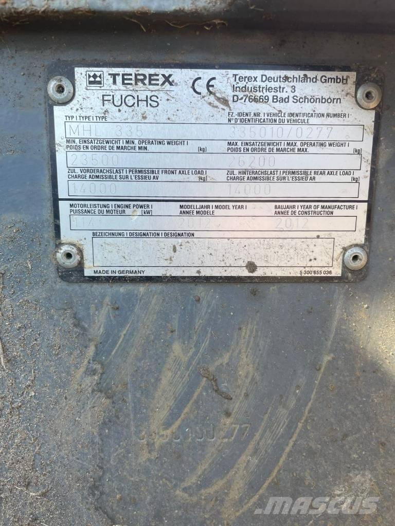 Fuchs MHL 335 Movimentazione rifiuti