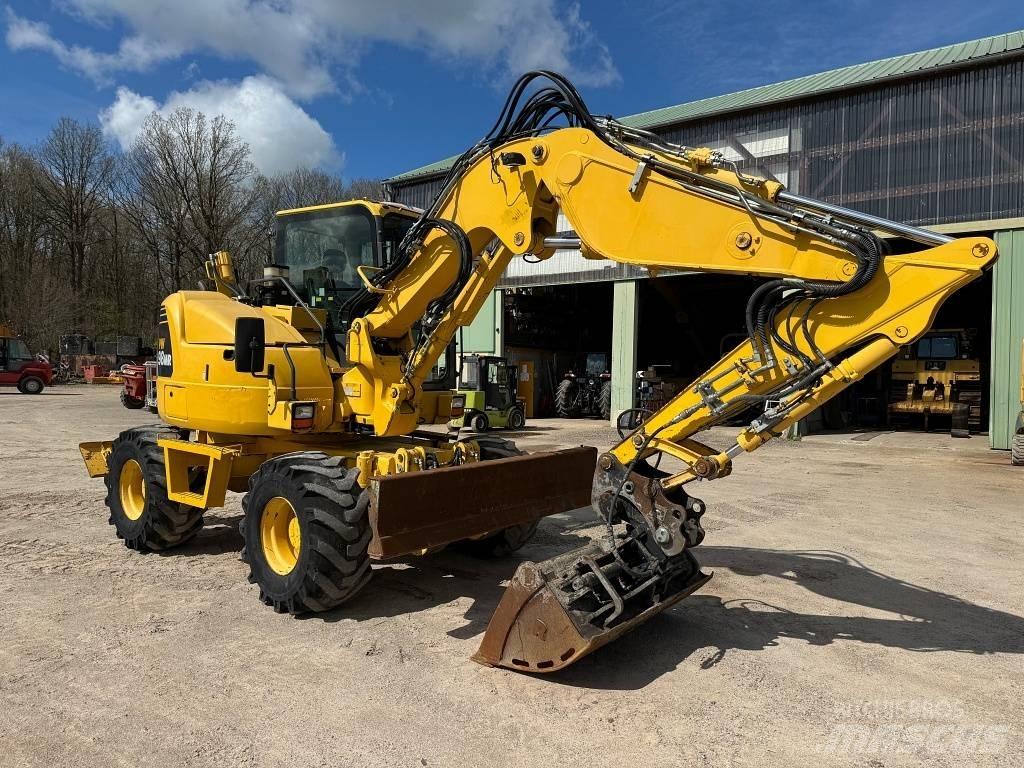 Komatsu PW 98 MR-8 Escavatori gommati