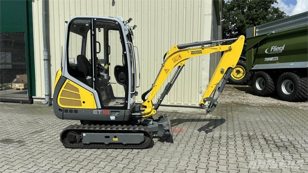 Wacker ET 18 Miniescavatori
