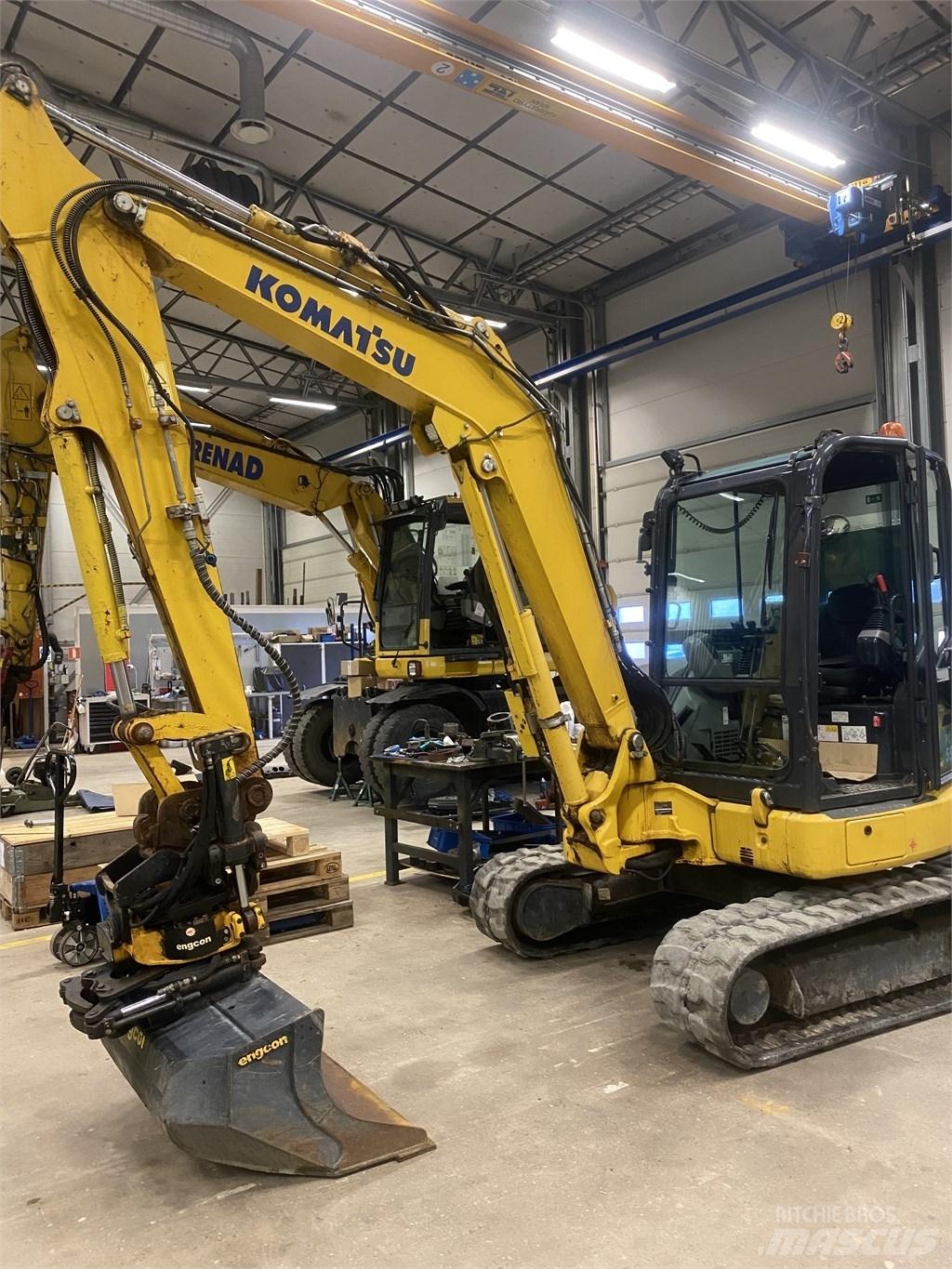 Komatsu PC55MR-5 Miniescavatori