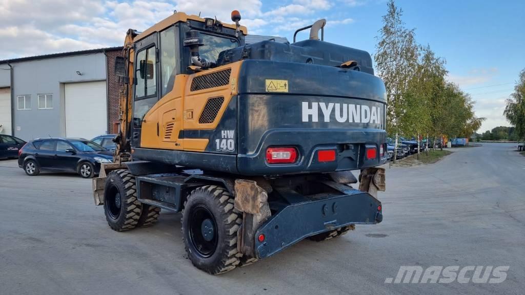 Hyundai HW 140 Escavatori gommati