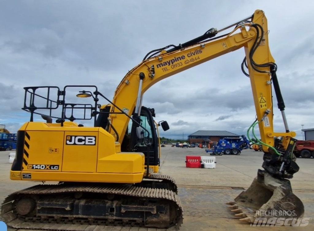 JCB 140X Steelwrist Escavatori cingolati