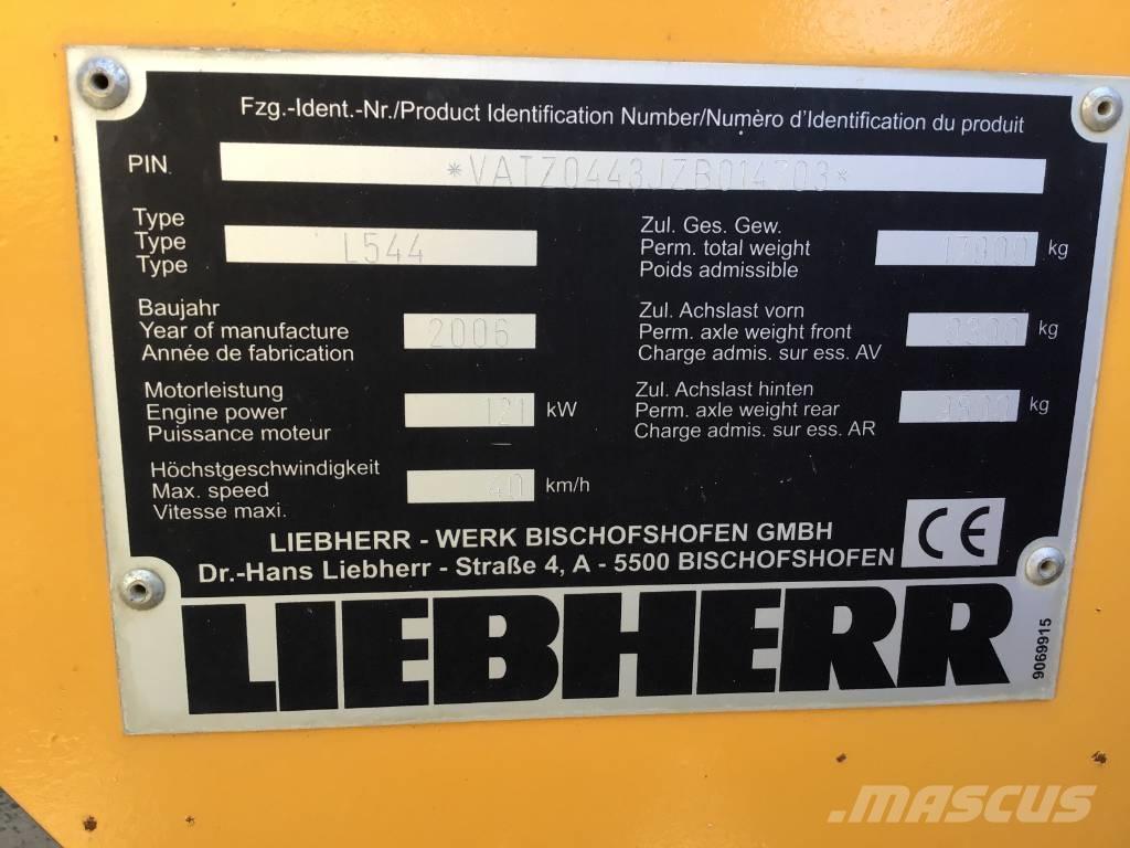 Liebherr L 544 Pale gommate