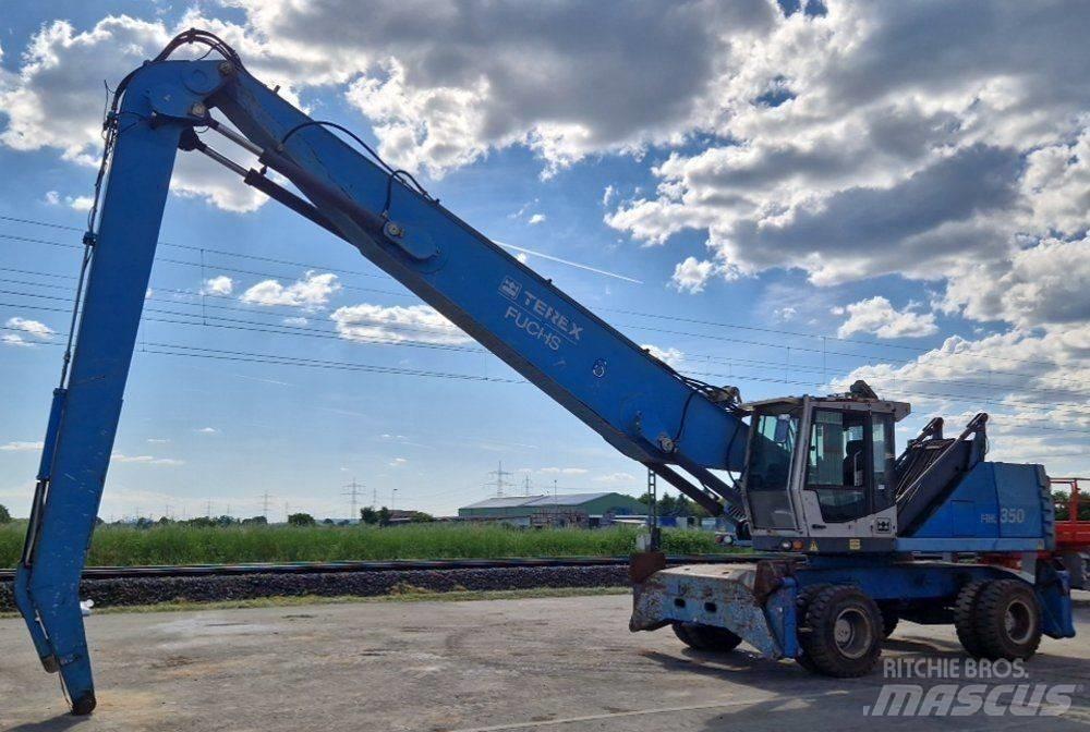 Terex Fuchs MHL 350 Movimentazione rifiuti