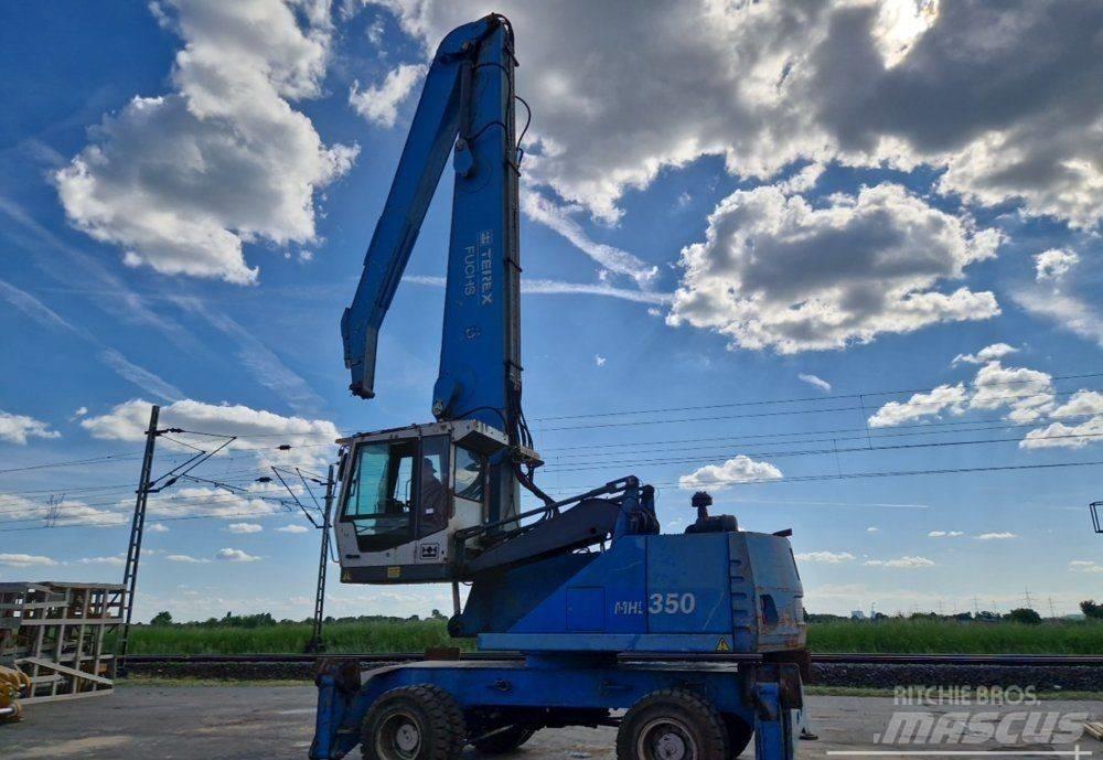 Terex Fuchs MHL 350 Movimentazione rifiuti