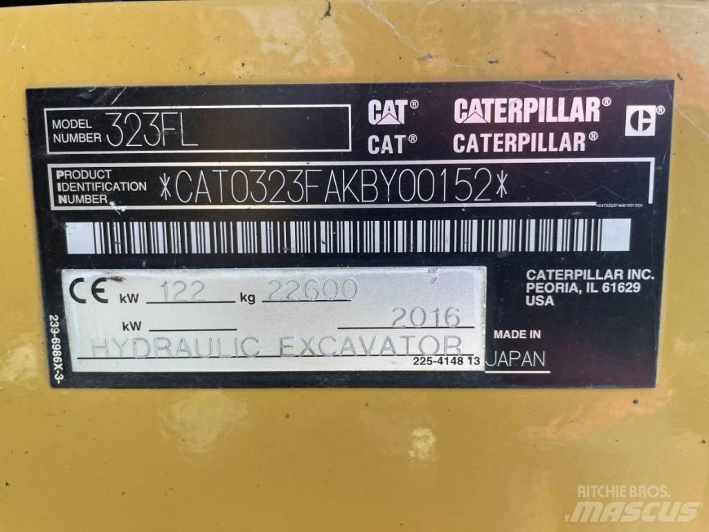 CAT 323F L Escavatori cingolati