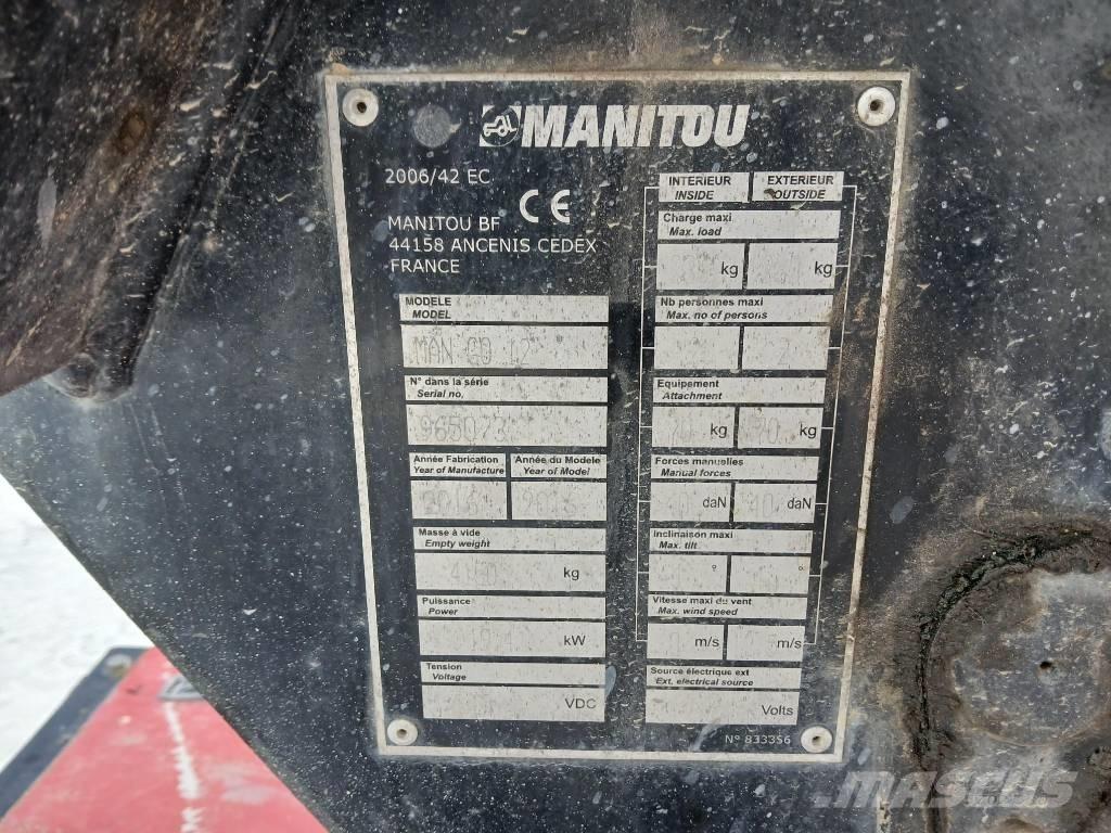 Manitou ManGo 12 Piattaforme a braccio articolato