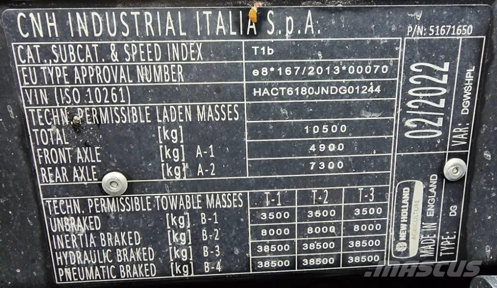 New Holland T 6.180 Trattori