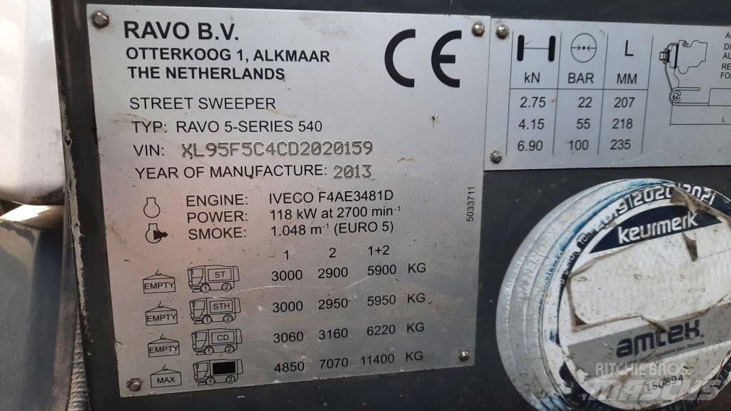 Ravo 540CD Spazzatrici