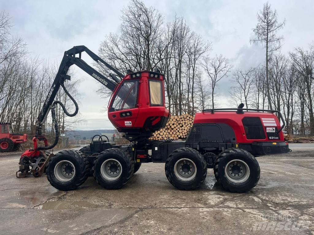 Komatsu 931 XC Abbattitrici, Disboscatrici