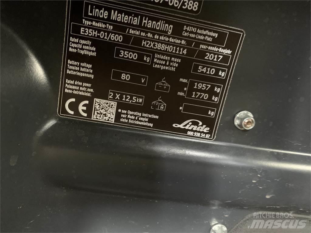 Linde E35/600H Carrelli elevatori elettrici