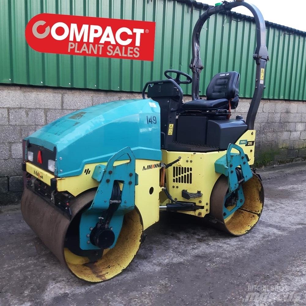 Ammann ARX 26K Rulli a doppio tamburo