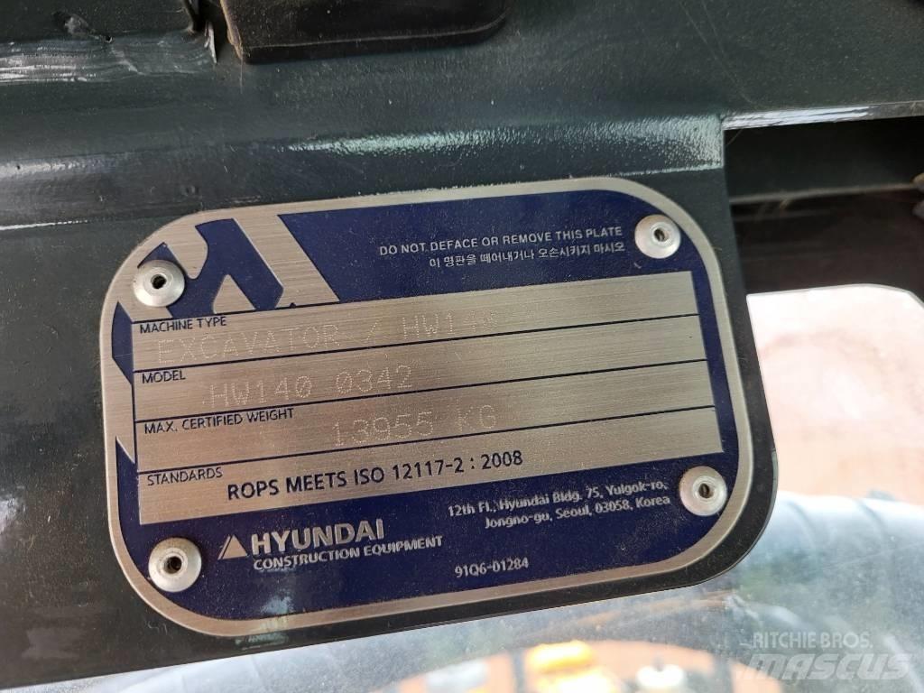 Hyundai HW 140 Gru per terreni difficili