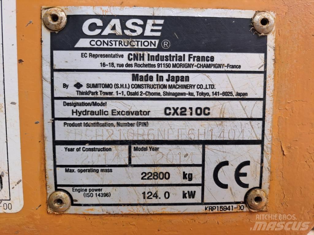 CASE CX 210 C Escavatori cingolati