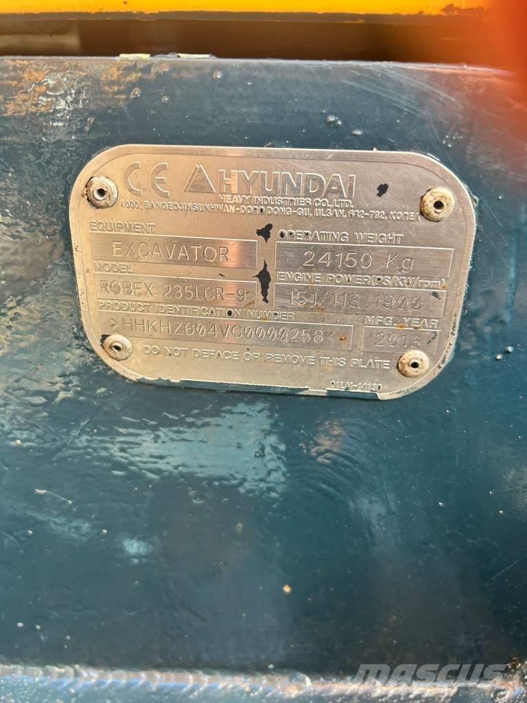 Hyundai 235 LCR-9 Abbattitrici, Disboscatrici