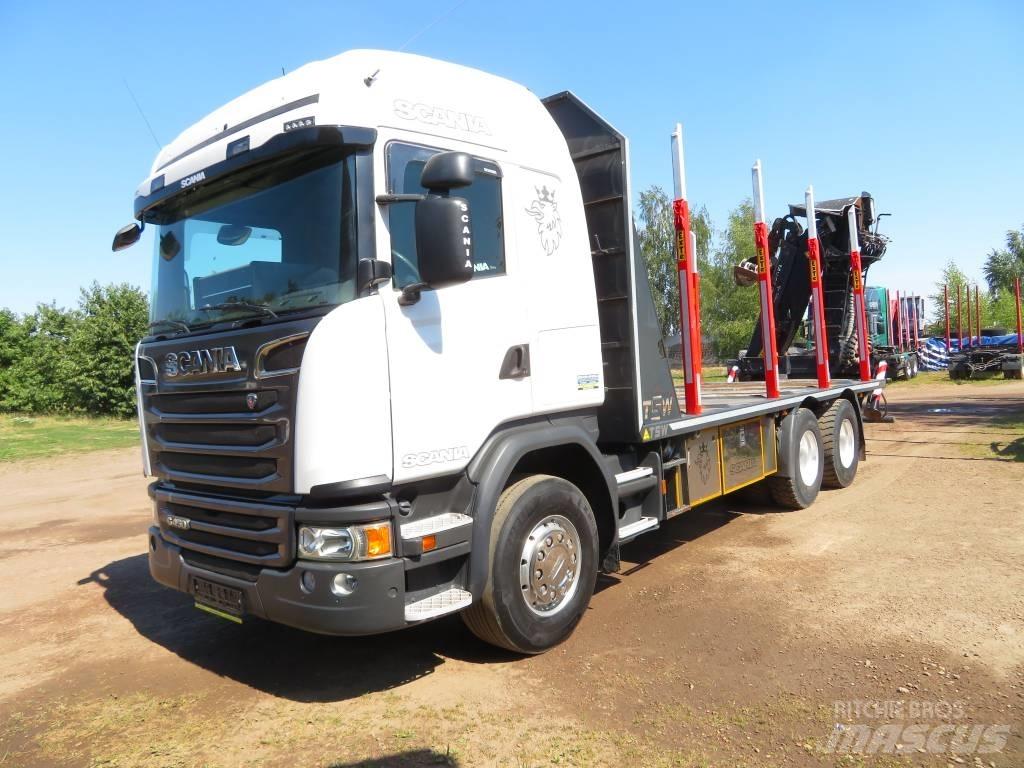 Scania G 450 Camion trasporto legname