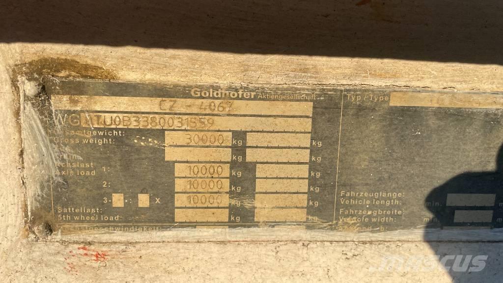 Goldhofer TU 3- 24/80 Caricatore basso