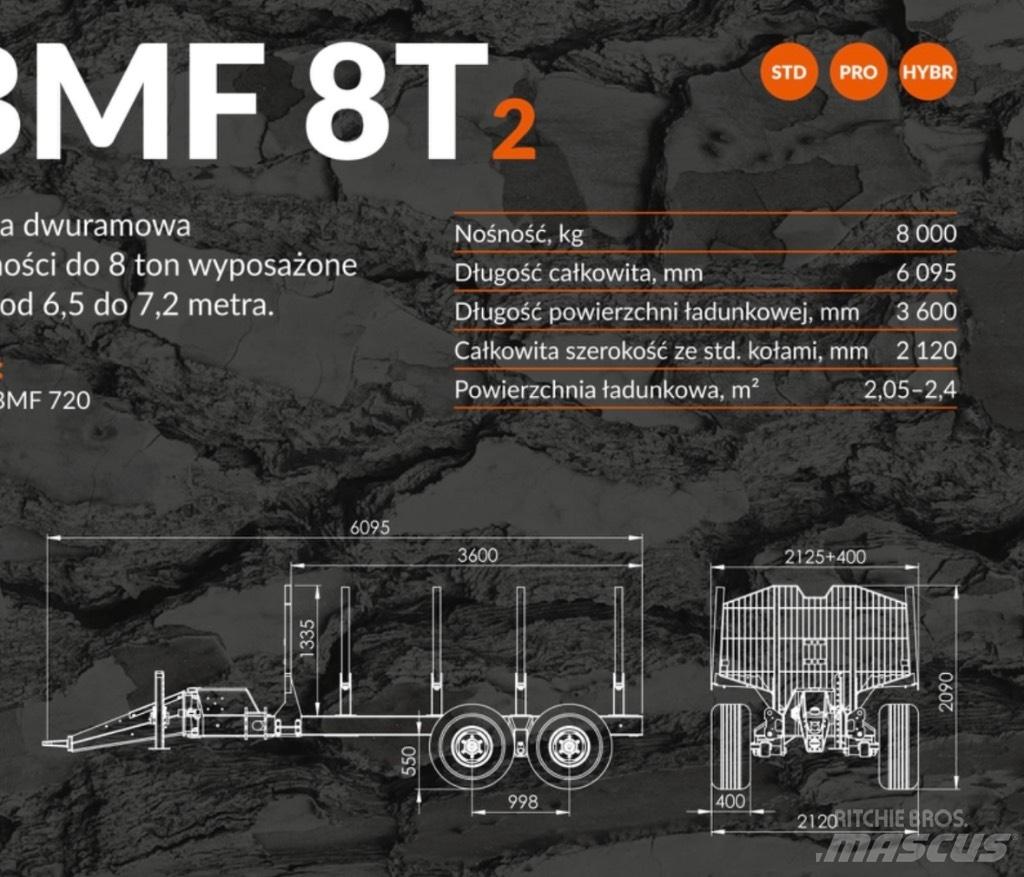 BMF 8T2 650 Rimorchi forestali