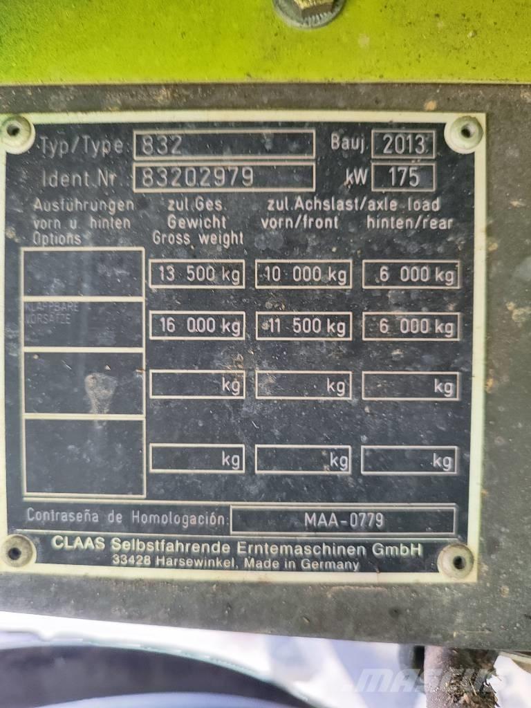 CLAAS Tucano 320 Mietitrebbiatrici