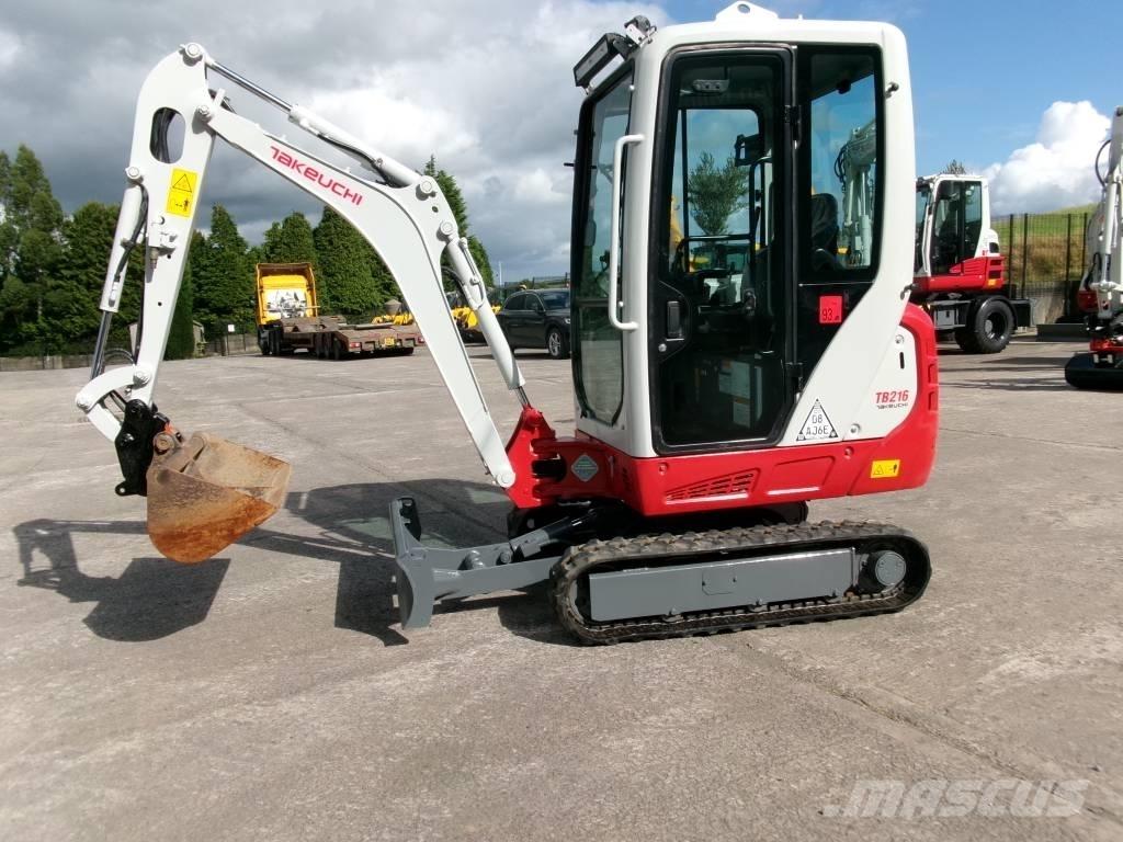 Takeuchi TB 216 Miniescavatori