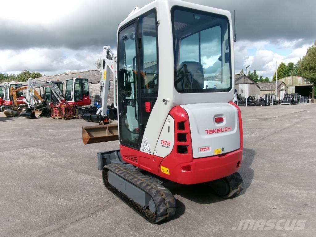 Takeuchi TB 216 Miniescavatori