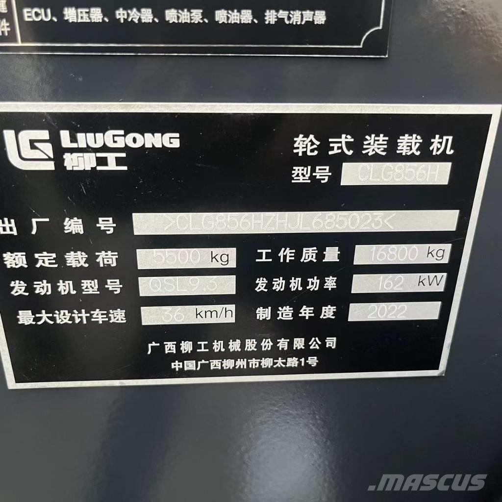 LiuGong 856 H Pale gommate