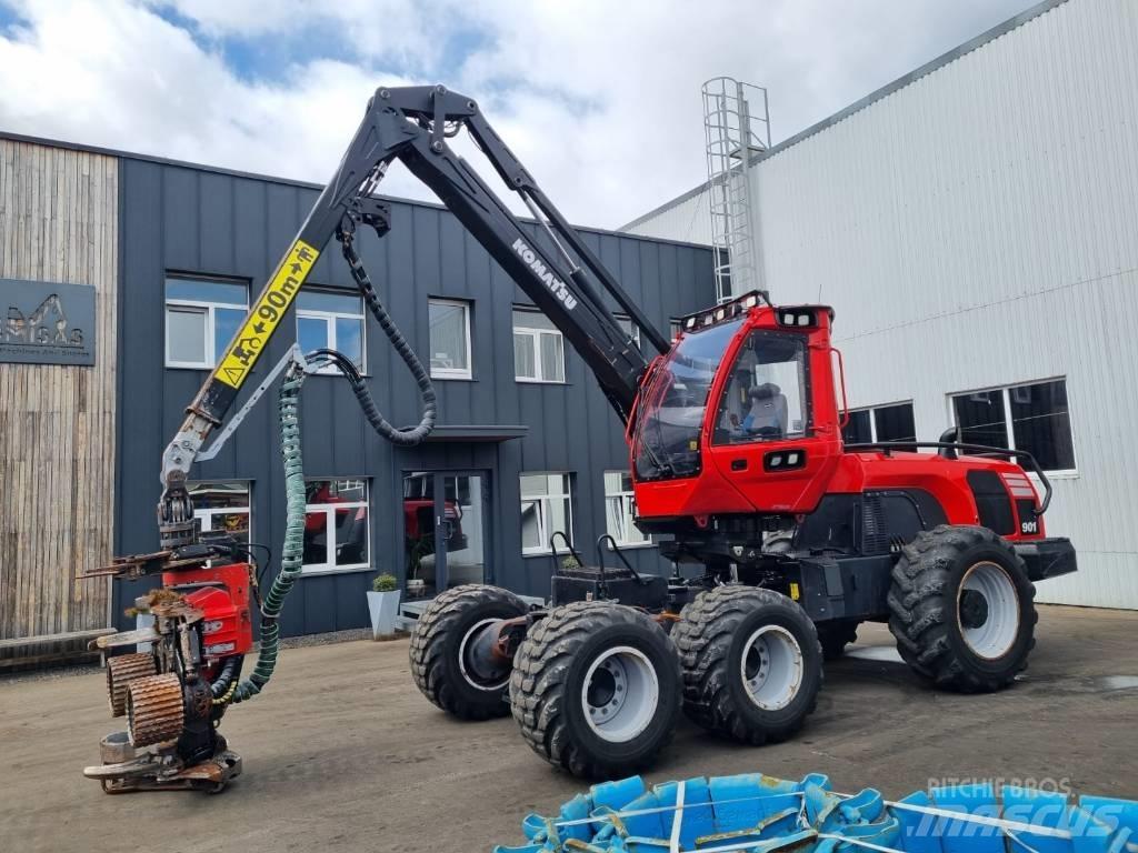 Komatsu 901 Abbattitrici, Disboscatrici
