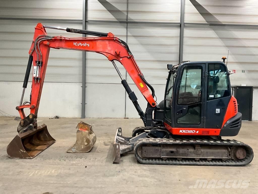 Kubota KX 080-4 Escavatori medi 7t - 12t