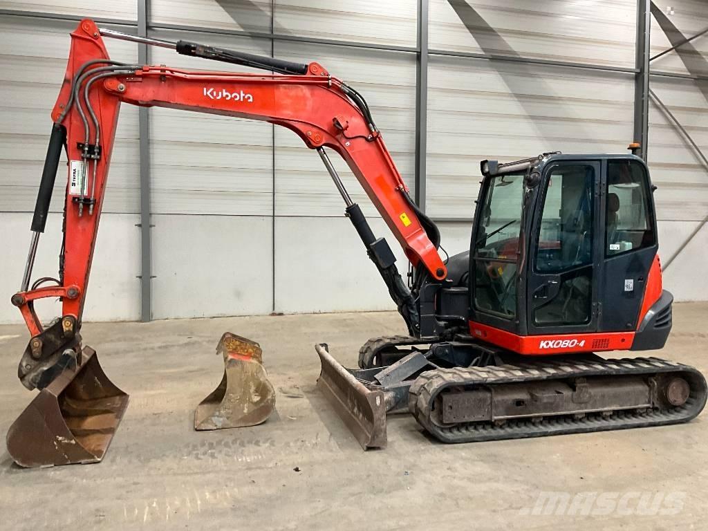 Kubota KX 080-4 Escavatori medi 7t - 12t