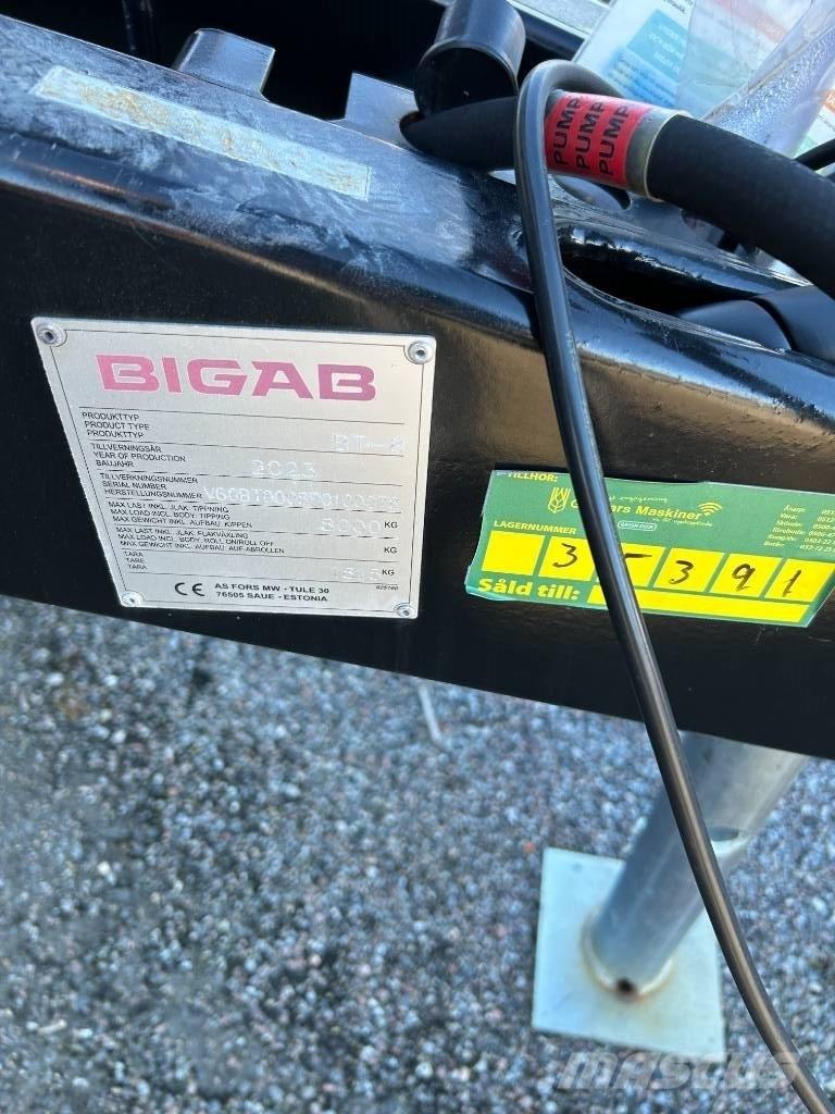 Bigab T8 DUMPERKÄRRA Altri rimorchi