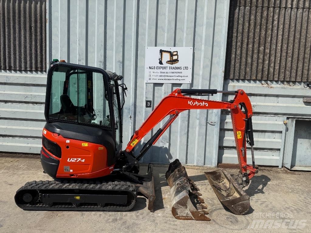 Kubota U 27 Miniescavatori